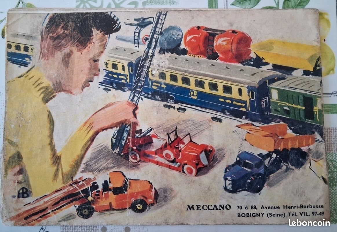 CATALOGUE FRANCAIS 1936 1937 JOUETS MECCANO HORNBY DINKY