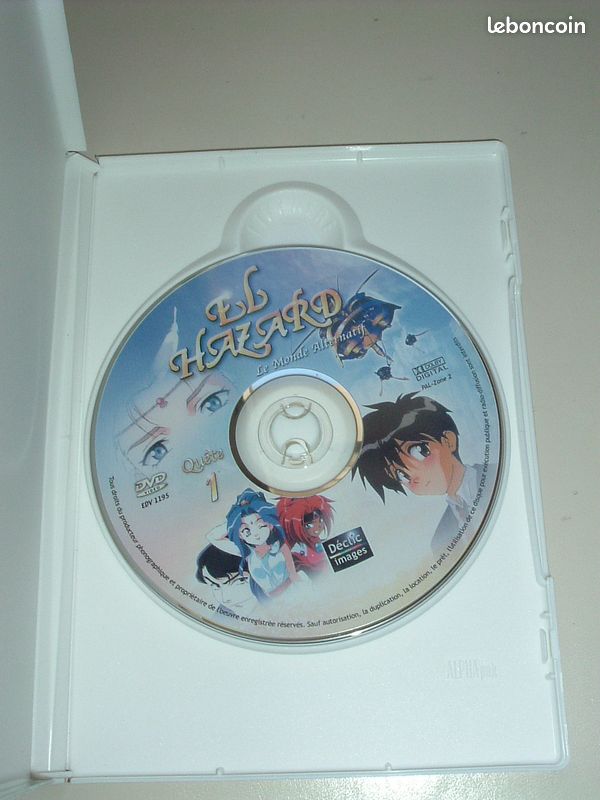 Coffret de 5 DVD El Hazard Le Monde Alternatif (image 8)