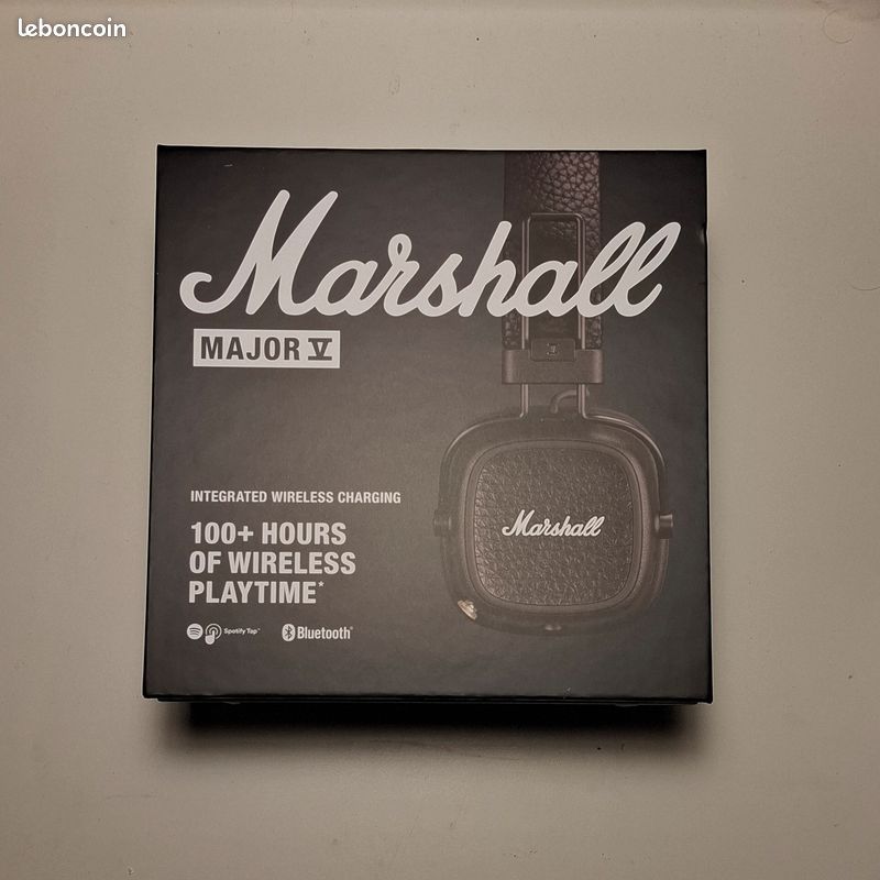 Casque Bluetooth Major V Marron - Neuf sous scellé (image 1)