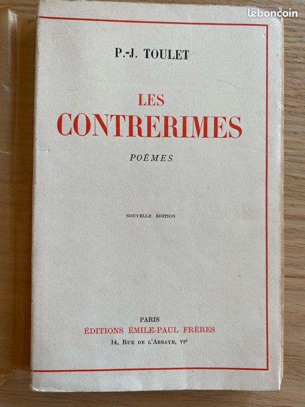 Les contrerimes - P.-J. Toulet (image 1)