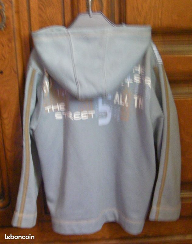 Sweat bleu ZAMBA - Taille 6 ans (image 3)