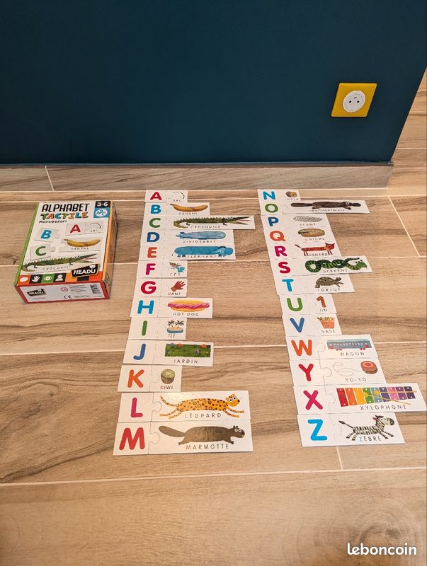 Alphabet tactile montessori headu (image 3)