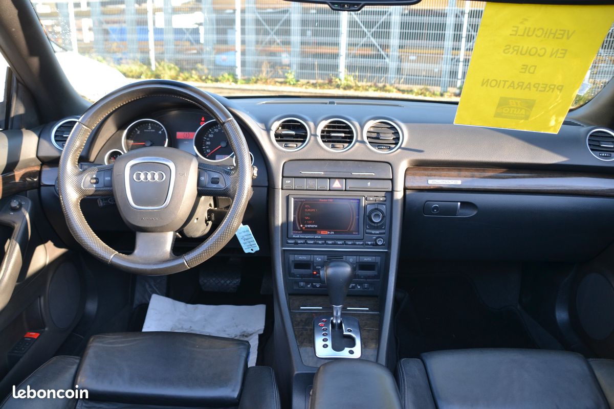 AUDI A4 III CABRIOLET 3.0 TDI 233cv QUATTRO AMBITION LUXE (image 5)