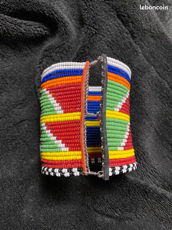 Bracelet massaï perles (image 2)