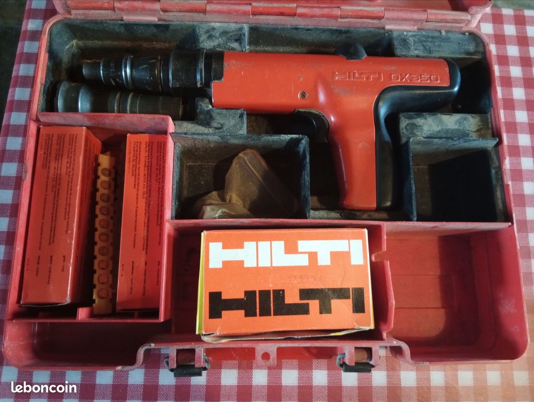 Pistolet cloueur à poudre Hilti DX 350 (image 12)