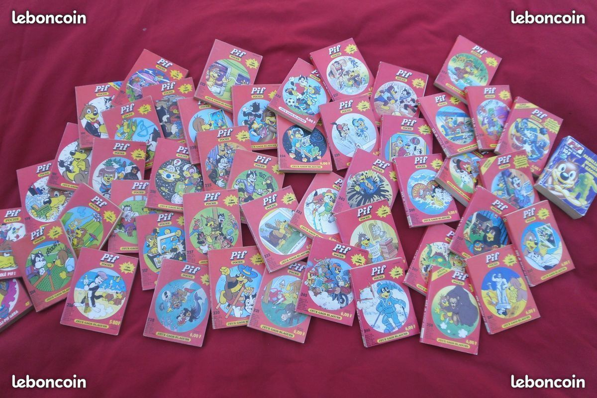BD Collections Mickey - Picsou - Pif - Placid Muzo - Titi - Pim Pam Poum... (image 4)