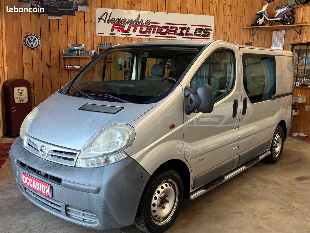 Nissan primastar ( trafic ) 1.9 l dci 100 cv cabine approfondie 5 places / 88 500 kilomètres (image 1)