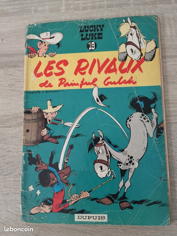 Lucky Luke les rivaux de Painful Gulch EO 1962 (image 1)