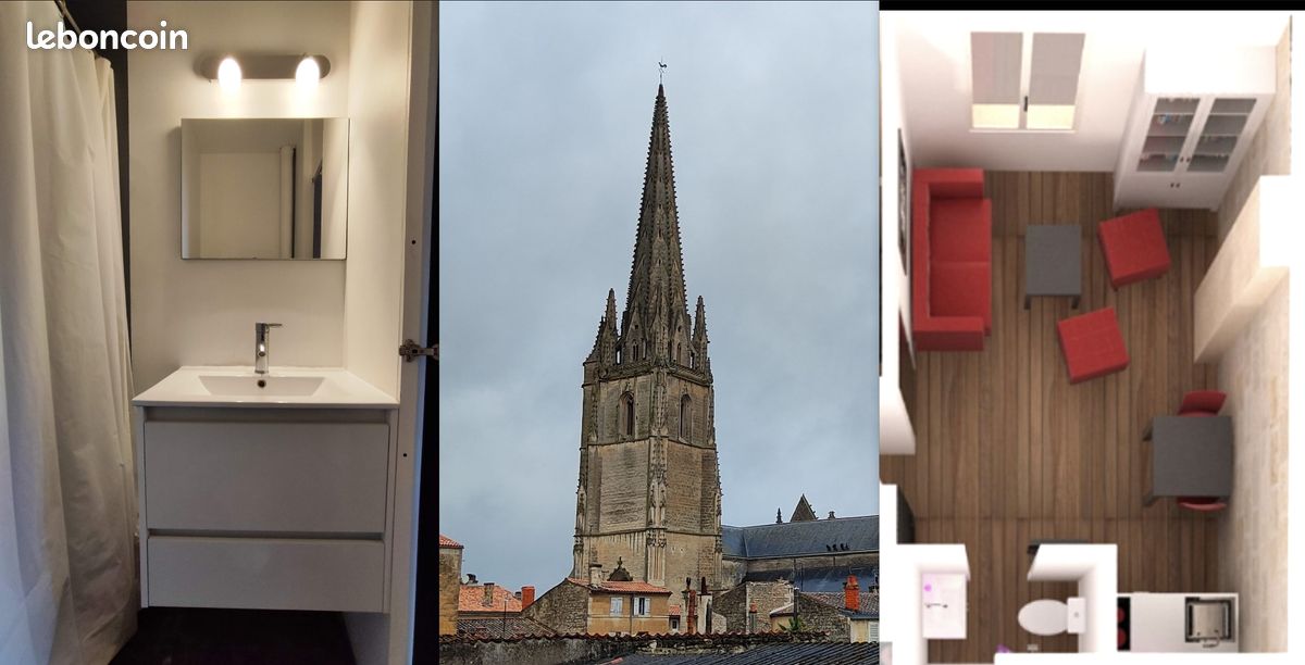 Appartement 1 pièce 21 m² · à Niort · 21 m² · 380 €/mois