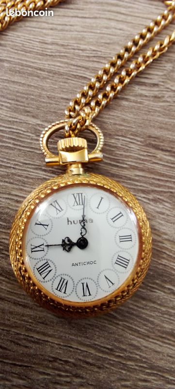 Zanvin Bijoux Pour Femmes Montre Vintage à Cadran Rond Quartz Petite Montre De Poche Échelle Romaine Classique, Cadeaux D'Amitié Pour Femmes