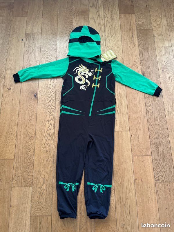 Déguisement enfant Ninja Vert (image 1)