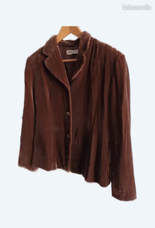 Veste femme velours soie Ventilo T. M -38 (image 1)