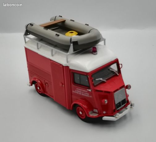 Eligor 1/43 - 100990 - Citroen H pompiers Pont l'Eveque