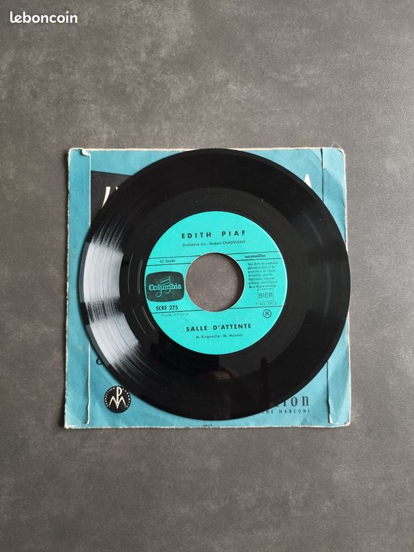 Collection - Disques Françoise Hardy & Edith Piaf 45 Tours – Réf 111 (image 8)