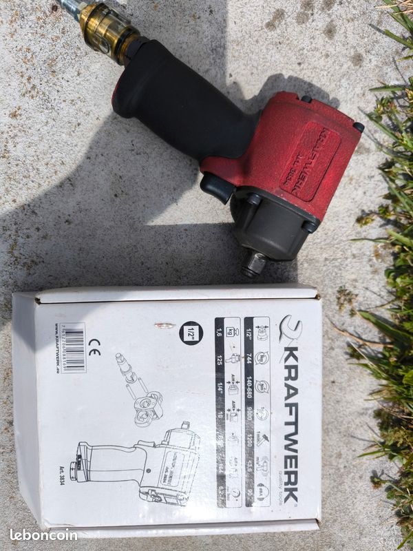 Bouloneuse pneumatique Kraftwerk 3834 (image 1)
