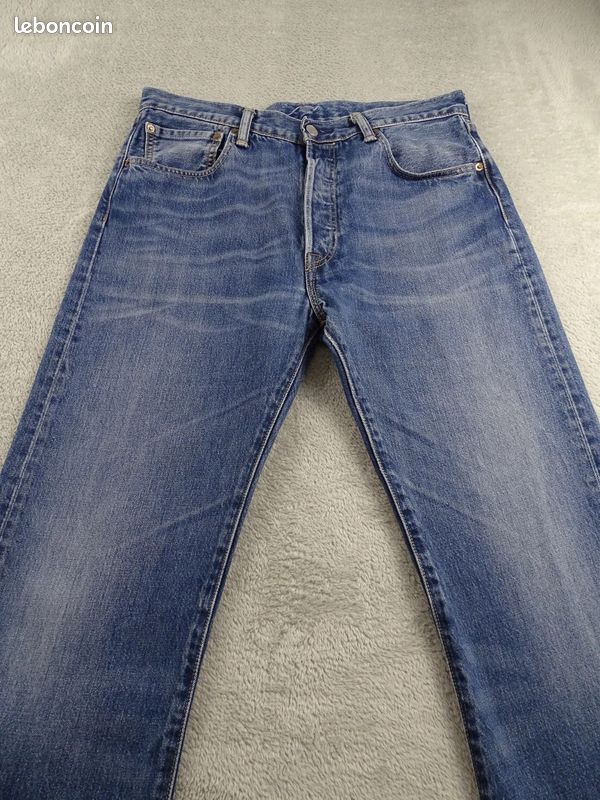 Jean Levi's 501 W32 L32 Vintage Bleu Brut / Straight Fit / Levi Strauss (image 6)