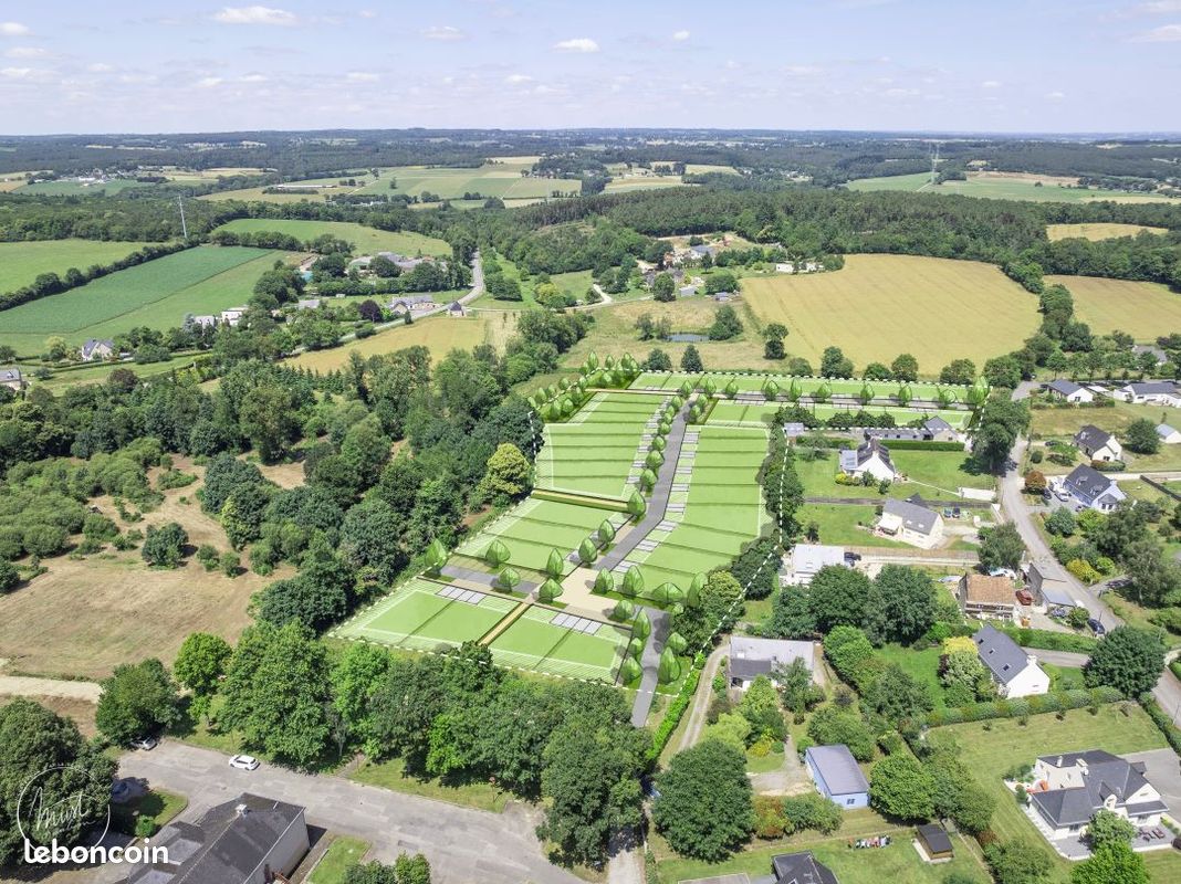 Terrain viabilisé St Guyomard centre · à Saint-Guyomard · 47 500 €
