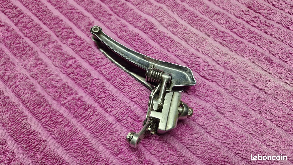 Dérailleur Avant Campagnolo Record Braze-on 12V - Mixte Noir