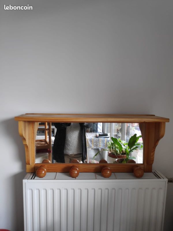 Étagère/porte-manteau/miroir (image 1)