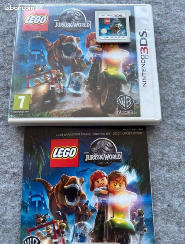 Jeux Nintendo 3Ds lego jurassiez world complet (image 1)
