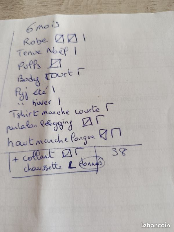 Gros lot vêtements filles 6mois (image 6)