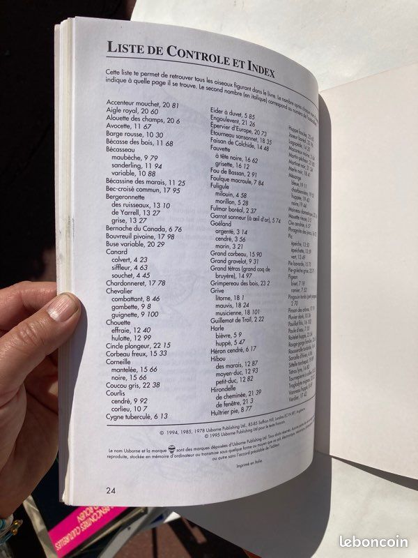 Livre « Autocollants Nature » - Oiseaux (image 4)