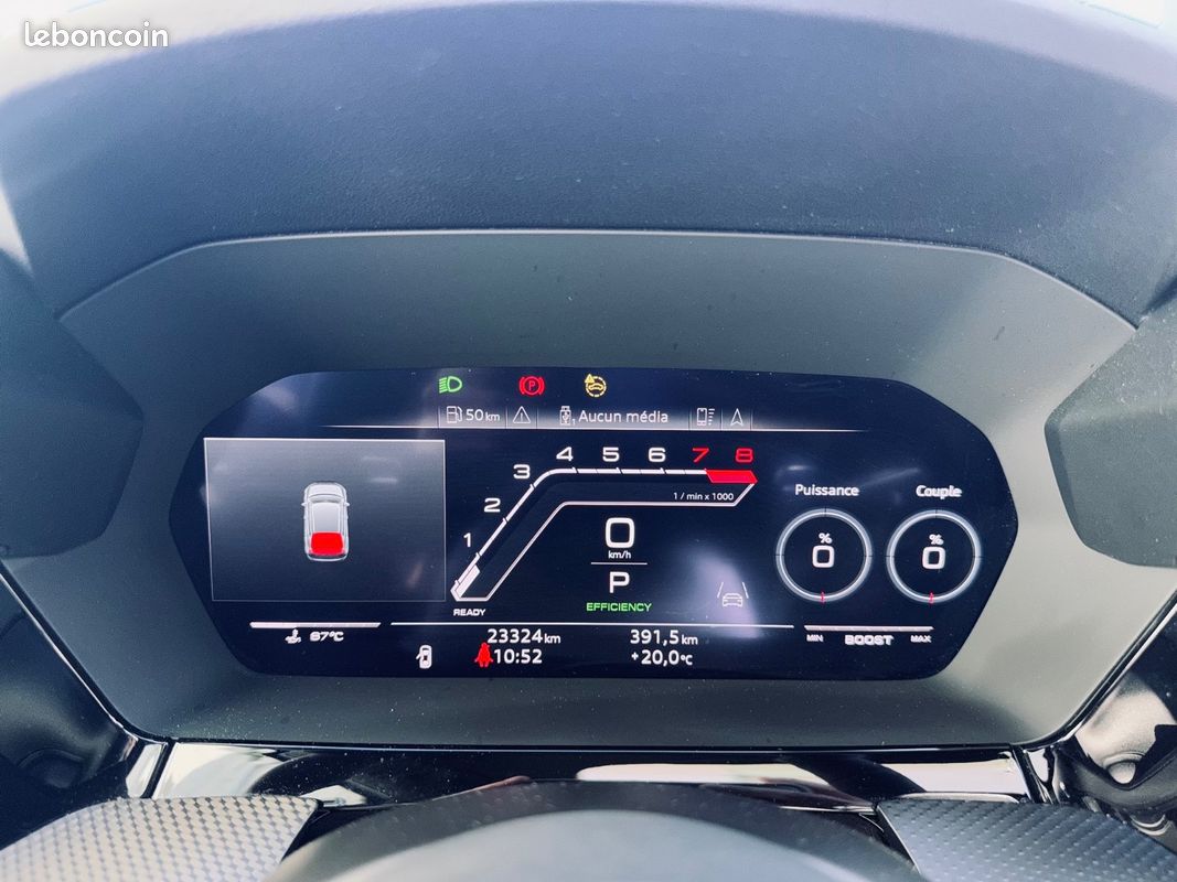 Audi RS 3 PERFORMANCE EDITION 2.5 TFSI 407 CV 1 OF 300 + TOIT OUVRANT + B&O + FREINS CERAMIQUE + GARANTIE 12 MOIS (image 17)