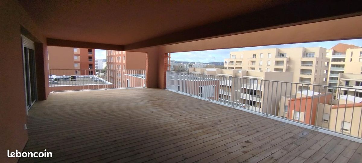 Appartement 4 pièces 96 m² · à Toulouse · 96 m² · 1 283 €