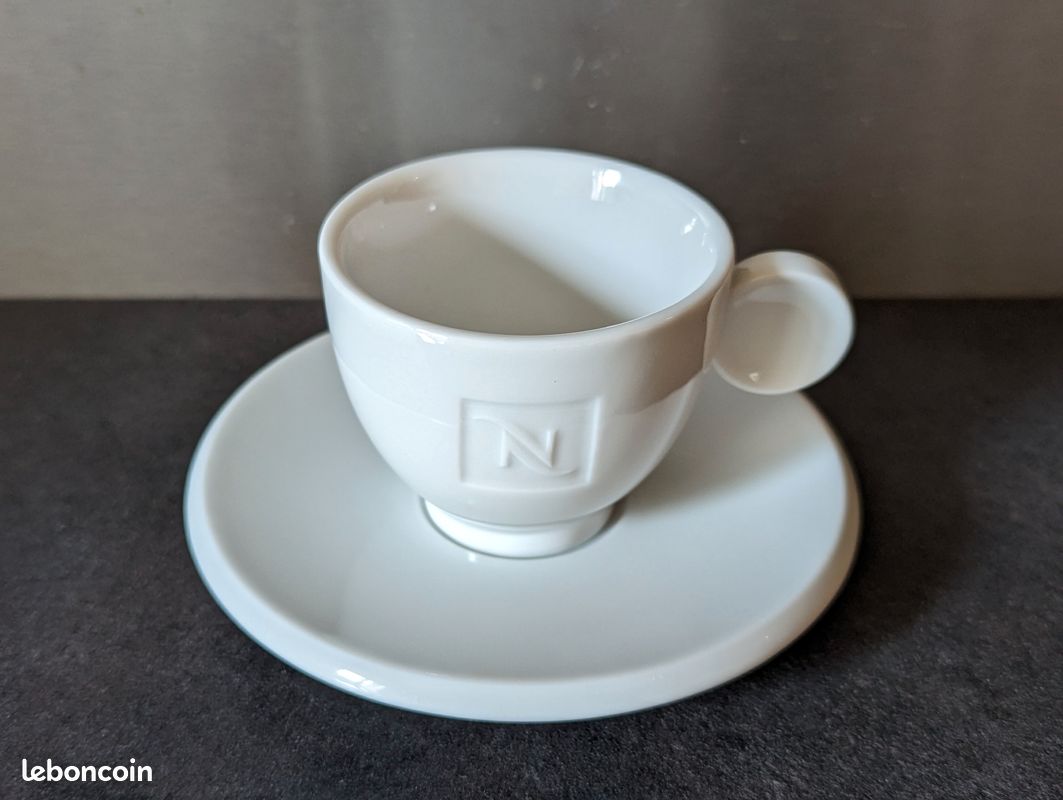 Tasse à café + soucoupe Nespresso (image 1)