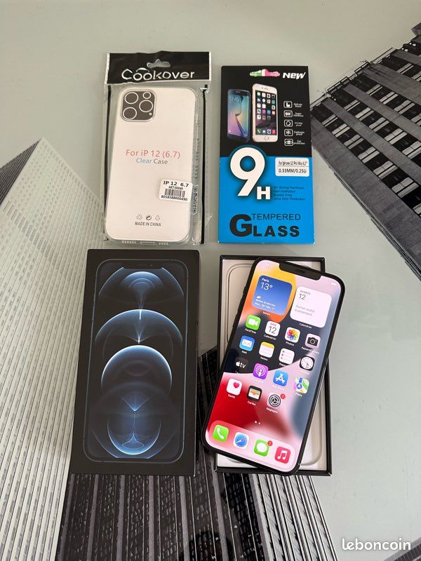 IPhone 12 Pro Max 128go tout d’origine comme neuf (image 3)