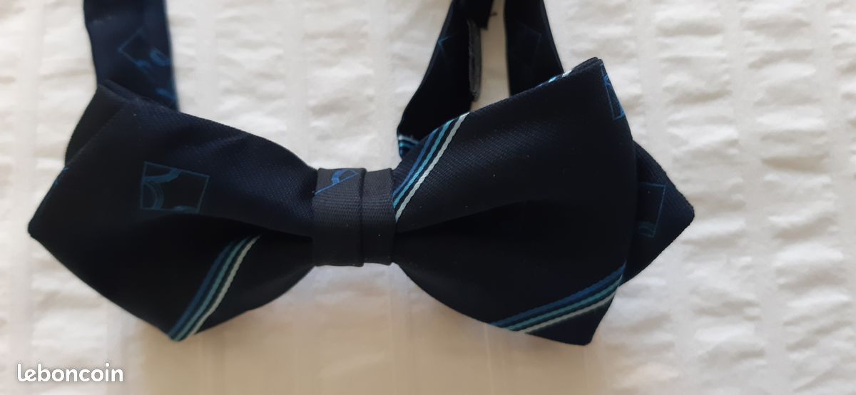 Noeud papillon duo marine NPDUOTULIO