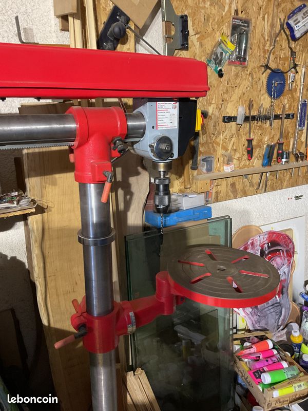 Perceuse à colonne Holzmann Maschinen SB 3116RMN 600 W Hauteur totale 800 mm 230 V