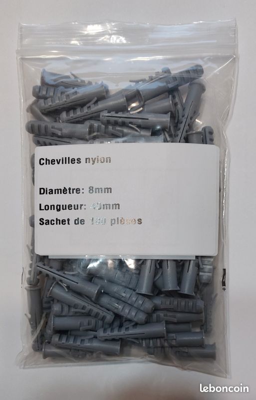 Chevilles 8 x 40 (image 1)