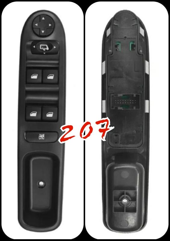 Commande /interrupteur lève vitre Peugeot 207 - Équipement auto