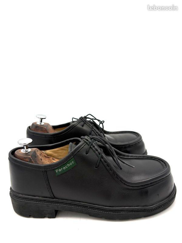 Derbies Bourget Parachoc Femme Cuir Noir 5UK – 38FR 🇫🇷 (image 5)