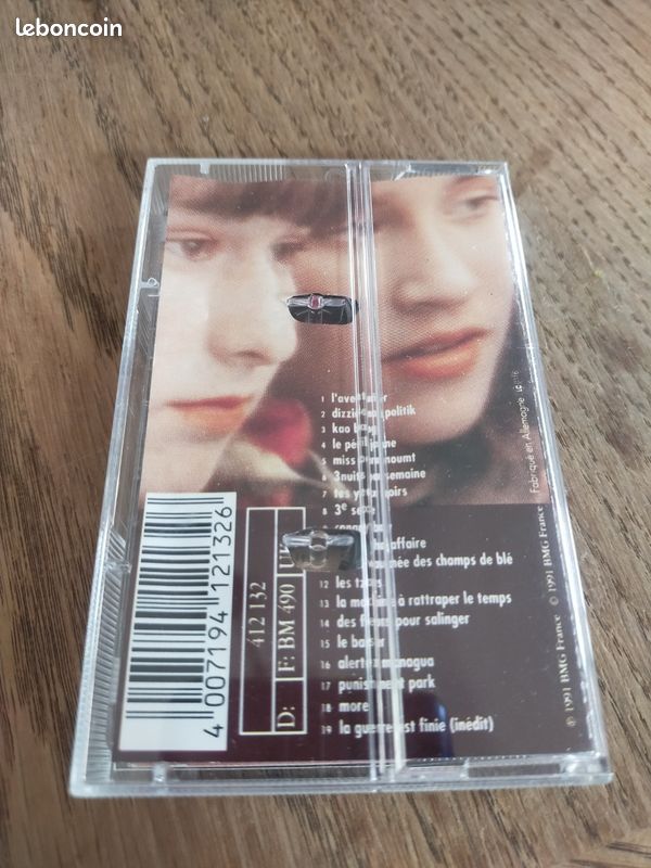 Cassette audio Indochine (image 2)