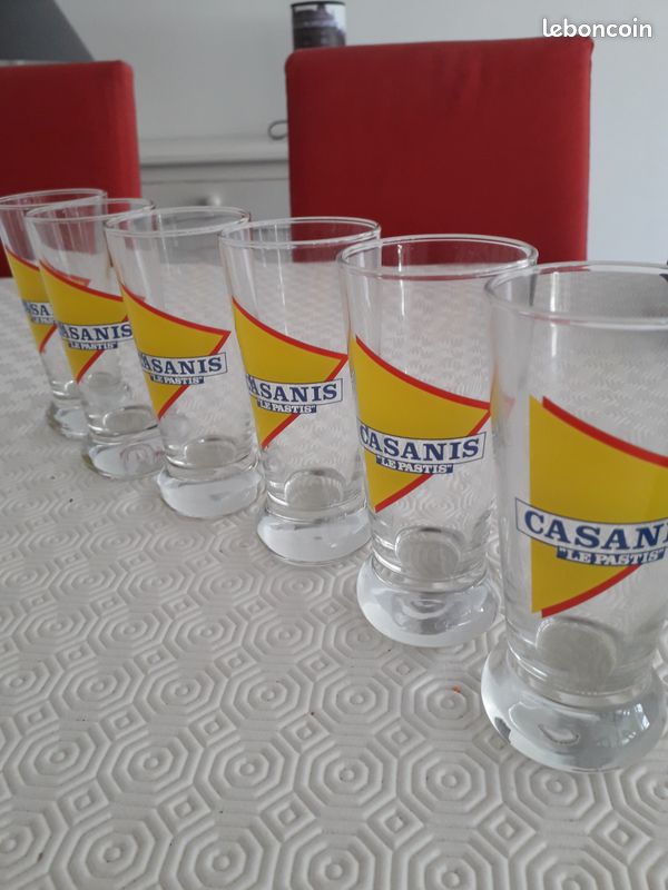 6 Verres à Casanis (image 1)