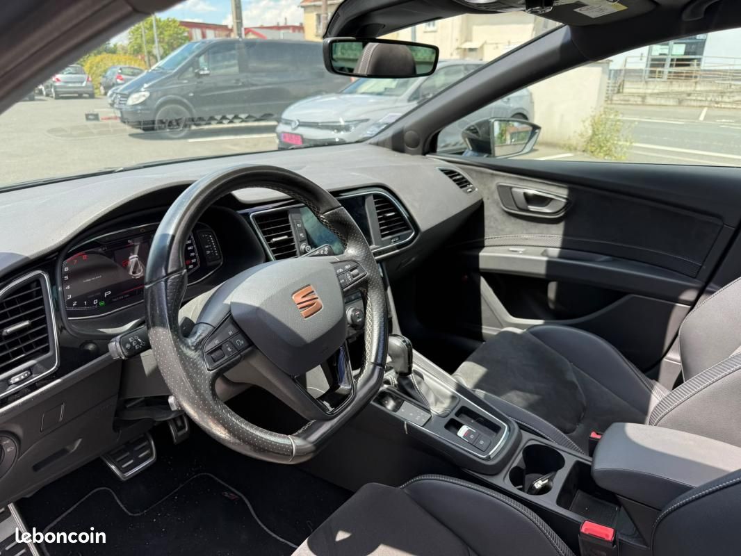 Seat Leon CUPRA 2.0 TSI DSG7 4DRIVE GARANTIE 6 MOIS / REPRISE POSSIBLE (image 9)