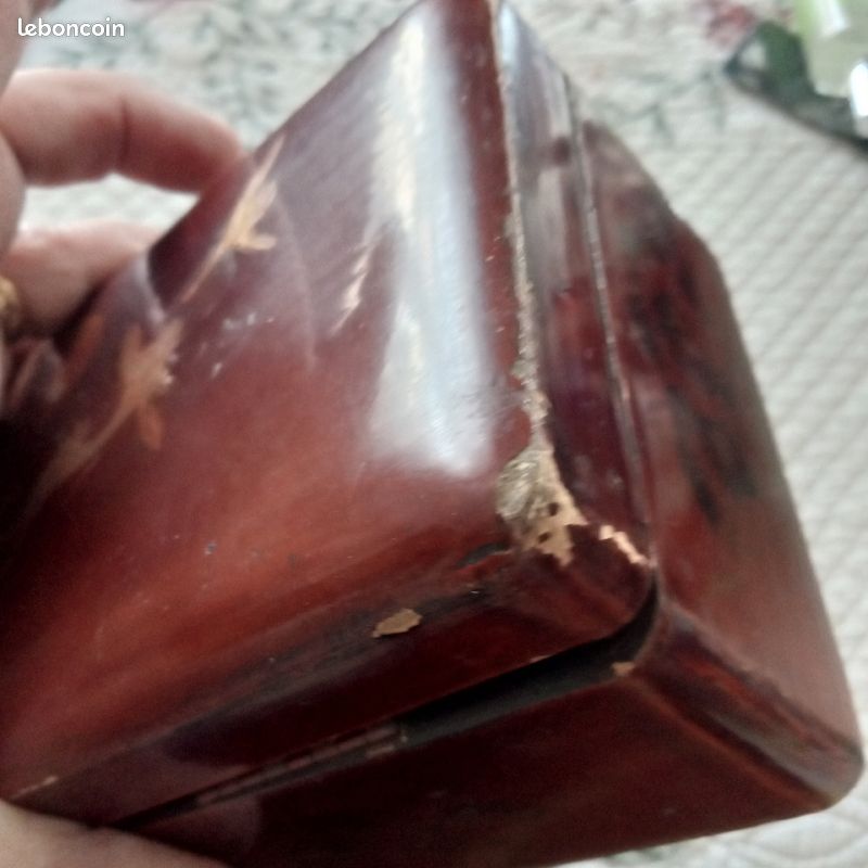 Boite à gants bois laqué (image 5)