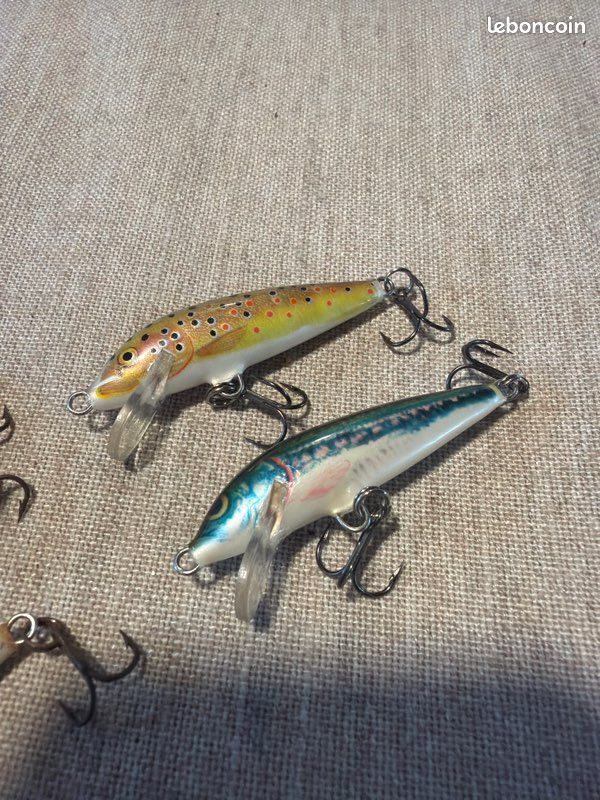 Rapala Original Floater 11 Leurre de pêche (perche, taille- 11) (F11RT