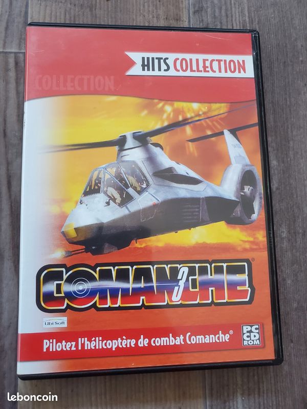 Jeu PC Comanche 3 (hélicoptère) - Big Box Complète Version Française - Bon état