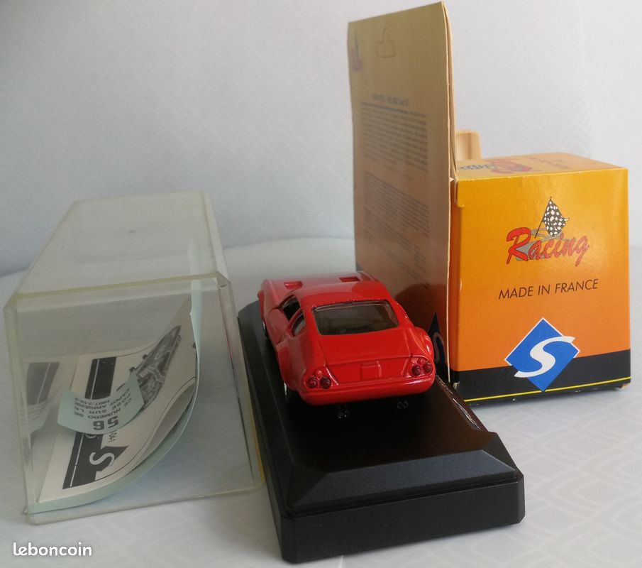 Kyosho 1/43 - Ferrari 365 GTB/4 1969 Silver Opening Parts Diecast Model
