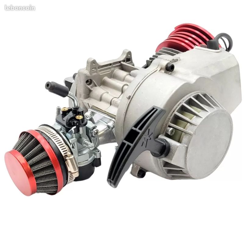Kit Complet Carburateur + Pompe à Carburant TM40-6 Pour Mini Pocket Bike, Dirtbike, Pocket Quad - Remplacement Performant