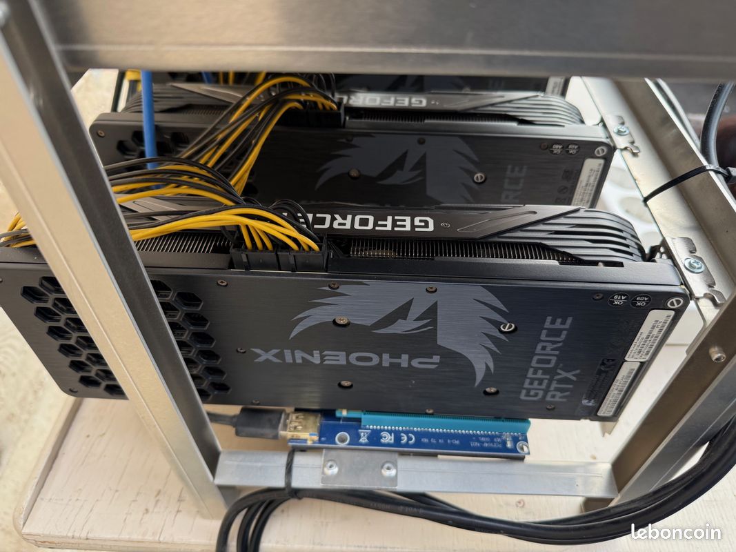 Rig de minage PRO •13xRTX 3070 • Prêt à miner, crypto - Accessoires  informatique