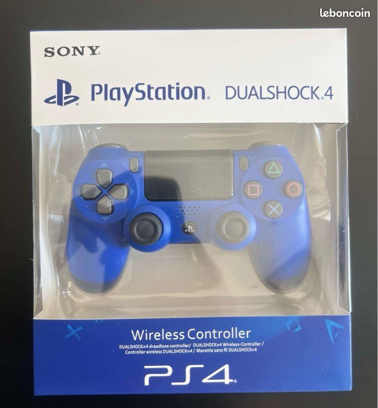 Manette PS4 NEUVE DESTOCKAGE – Livraison partout en France - Rouge