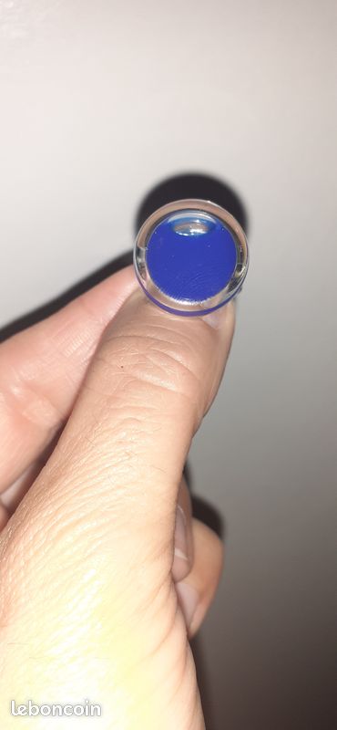 Bague bleue Pylones (image 2)