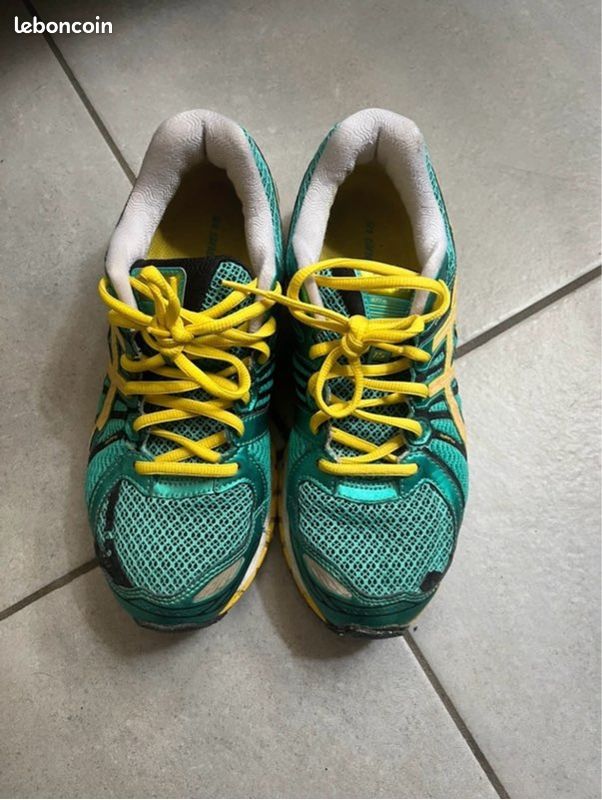 Asics gel nimbus 15 vert Chaussures