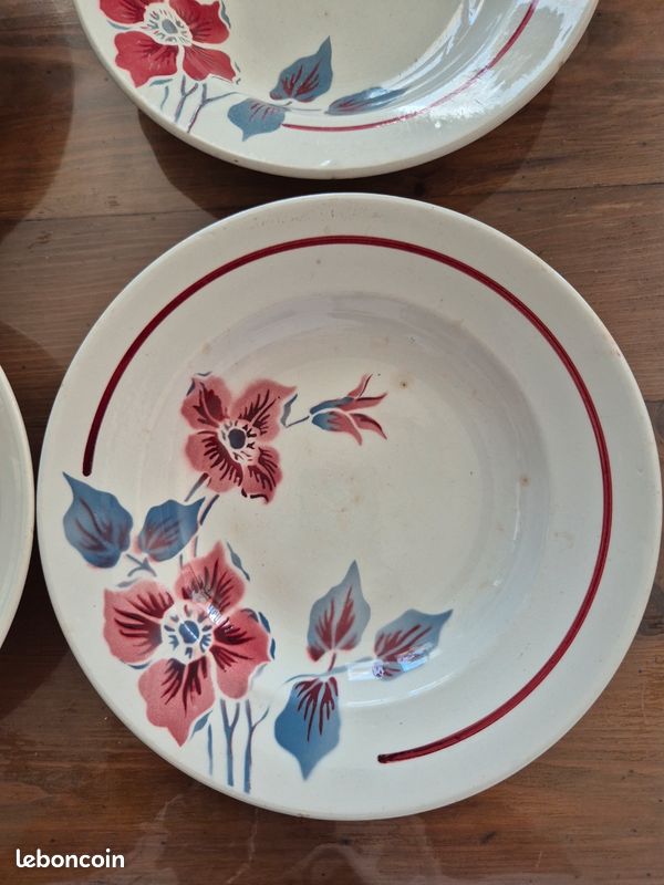 5 assiettes creuses + 1 assiette plate (image 3)