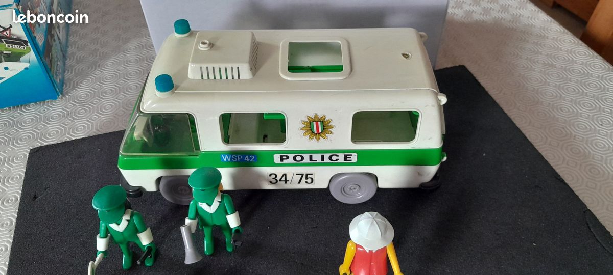 Playmobil 3253 van de police vintage 1977 | Rakuten