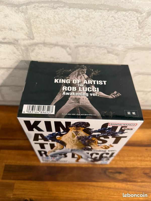 Figurine One Piece Rob Lucci King Of Artist Awakening Ver. - Banpresto 19cm Neuve